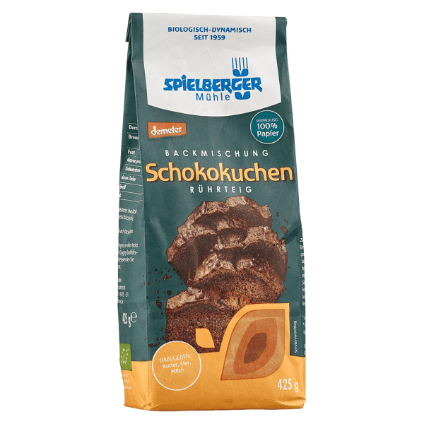 Spielberger Bio Schokokuchen Backmischung