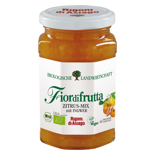 Bio Fiordifrutta Zitrus-Ingwer, 260g
