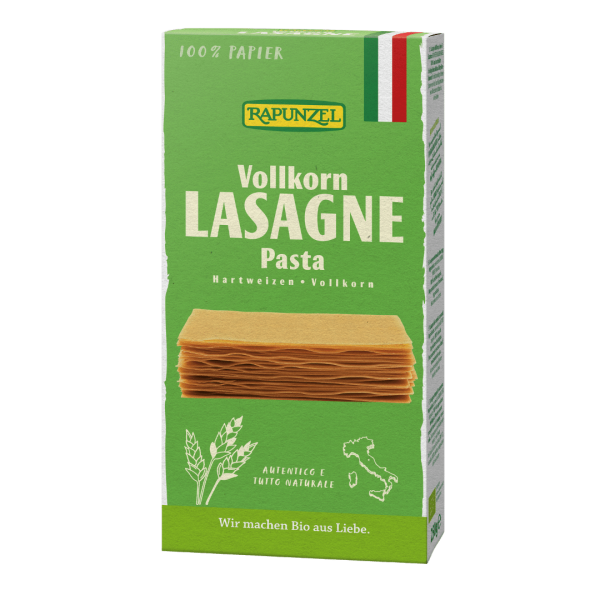 Rapunzel Bio Lasagne-Platten Vollkorn