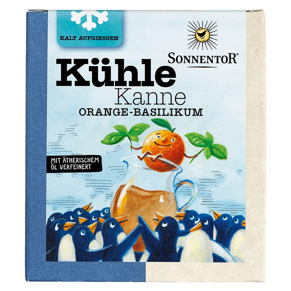 Sonnentor Bio Kühle Kanne Orange-Basilikum