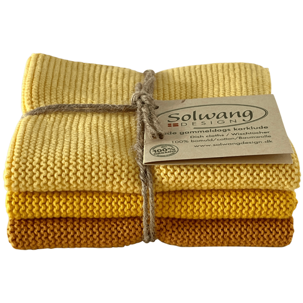 Solwang Design Bio Wischtücher, Brauntöne