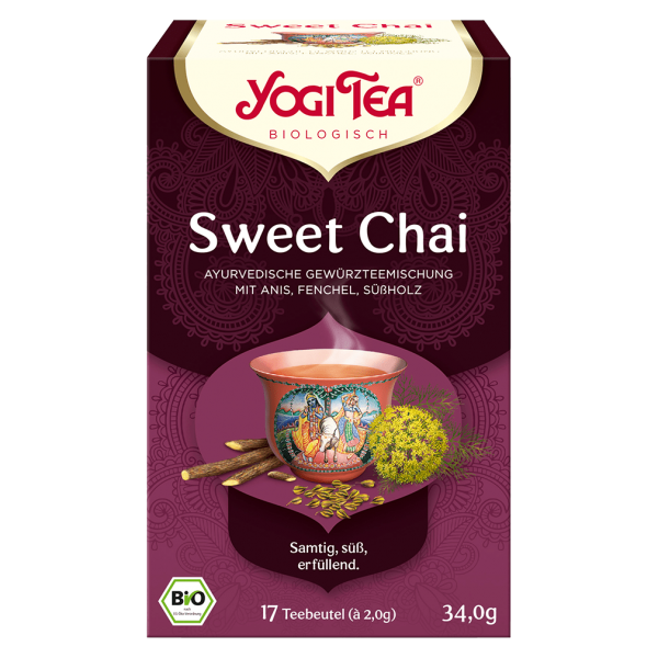 Yogi Tea Bio Kräutertee Sweet Chai