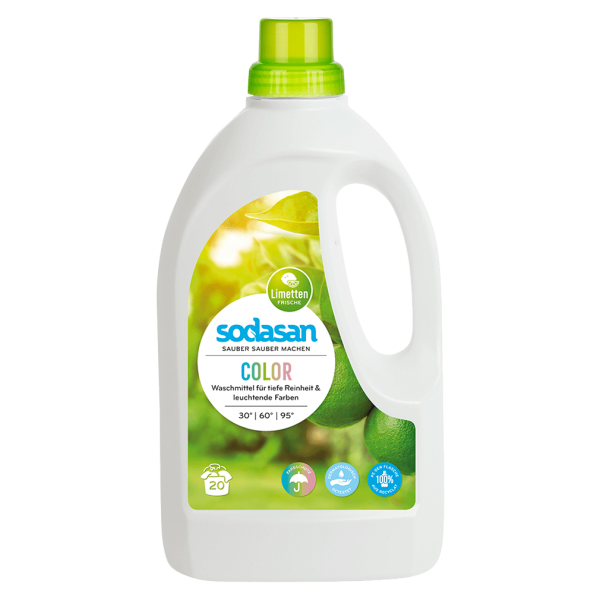 Sodasan Color-Waschmittel Limette, 1,5l
