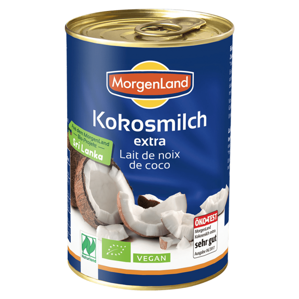 MorgenLand Bio Kokosmilch extra; 22% Fett