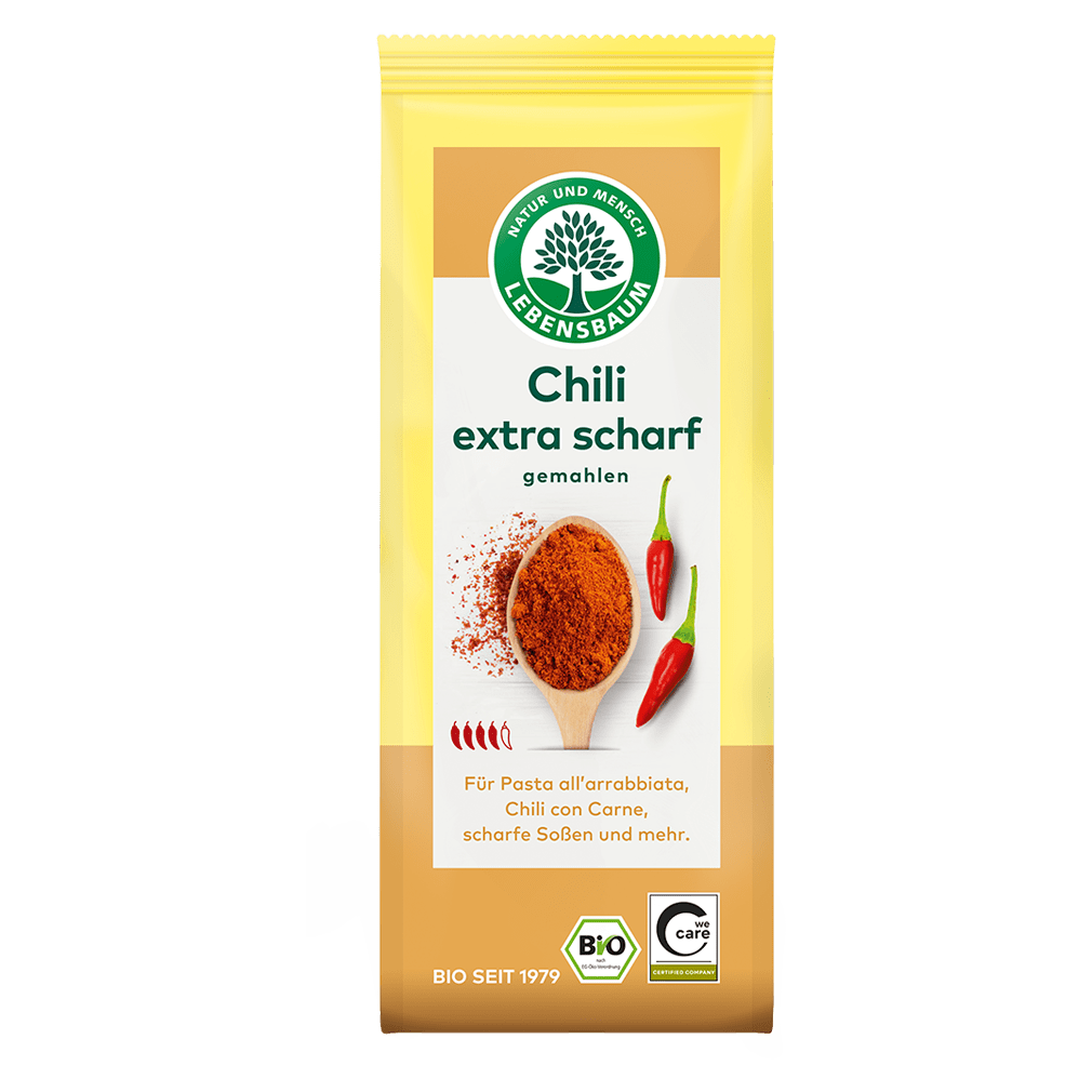 Bio Chili extra scharf von Lebensbaum bei greenist.de
