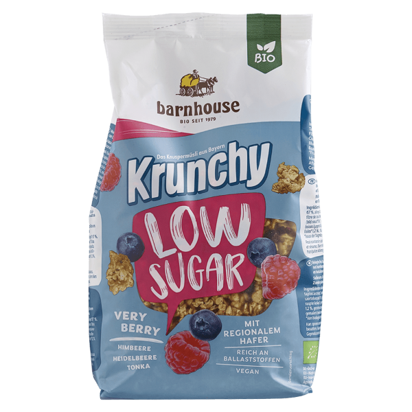 Barnhouse Bio Krunchy Very Berry Low Sugar