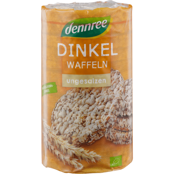 dennree Bio Dinkelwaffeln ungesalzen