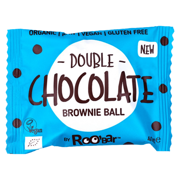 Roobar Bio Brownie Ball Double Chocolate