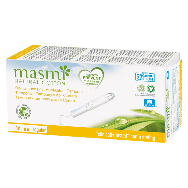 Masmi Organic Care Bio Tampons Classic mit Applikator