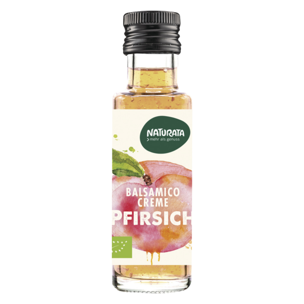 Naturata Balsamico Creme Pfirsich, bio, 100 ml