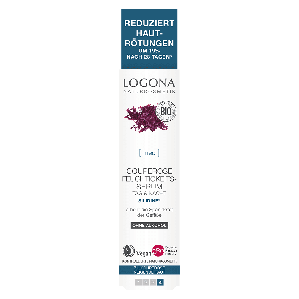 Couperose Feuchtigkeits-Serum Rotalgenextrakt