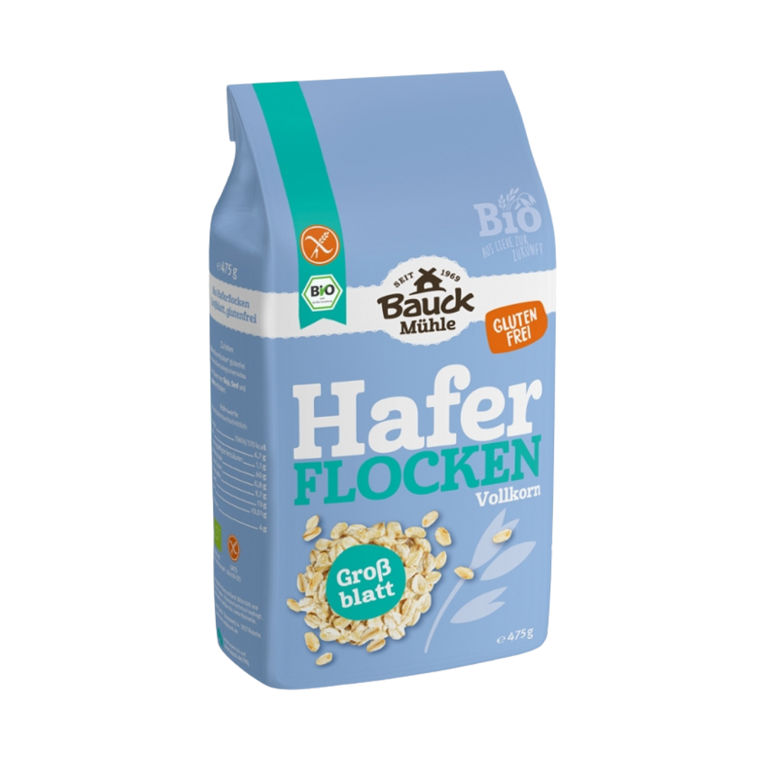 Bio Haferflocken Großblatt glutenfrei