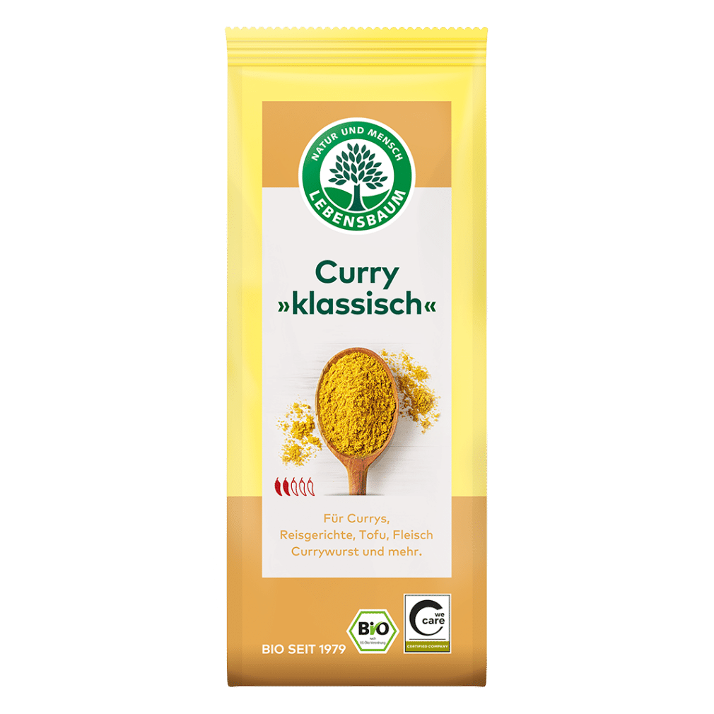 Bio Curry klassisch, 50g