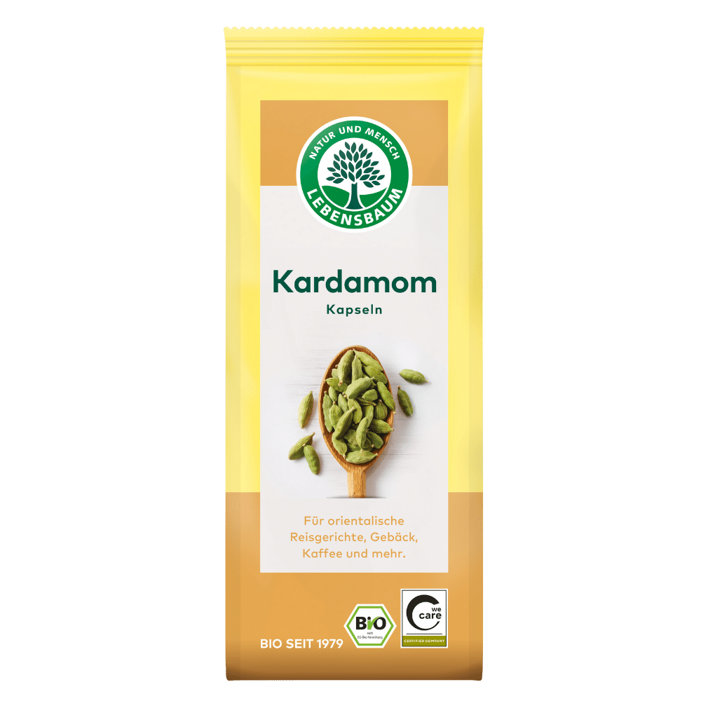Bio Kardamom Kapseln
