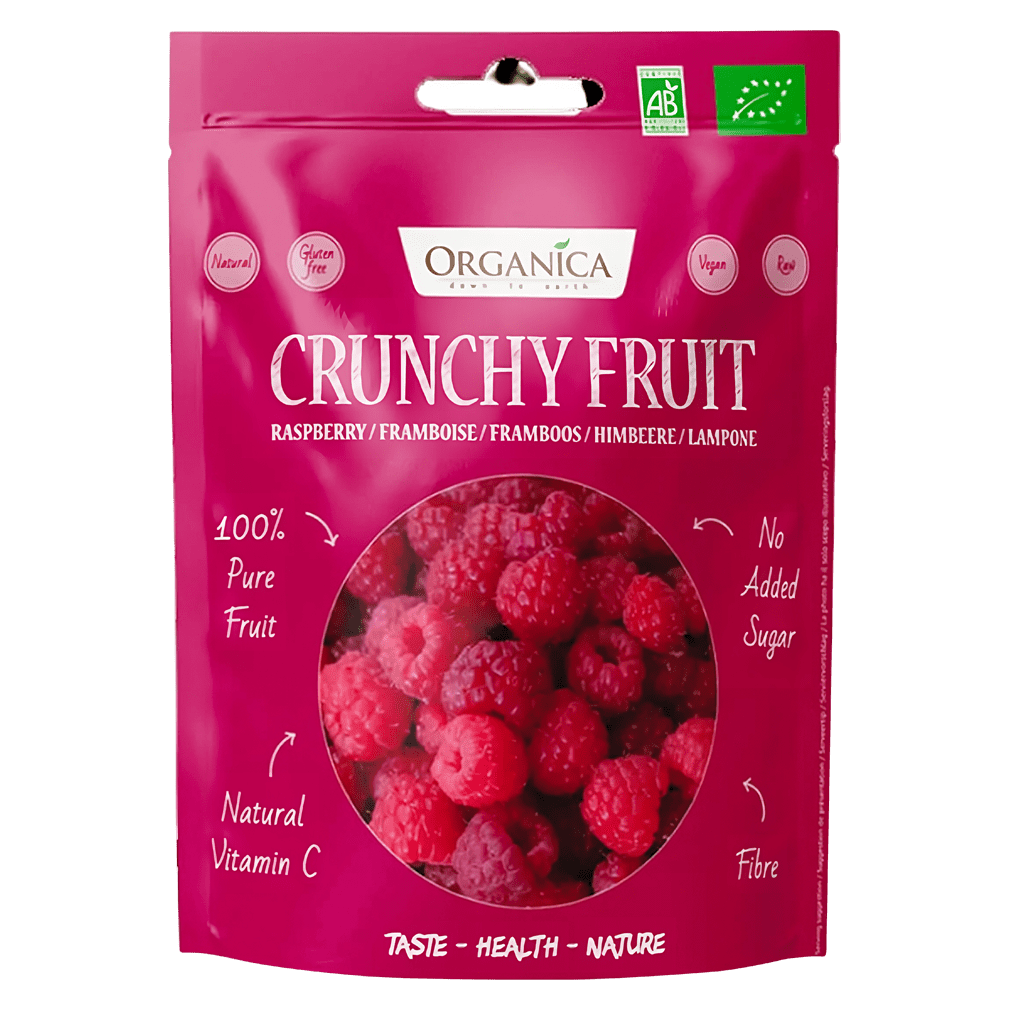 Bio Crunchy Fruit, Himbeeren