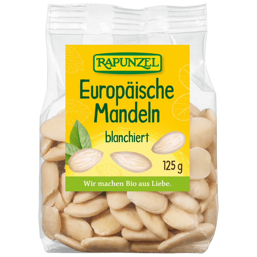 Bio Mandeln blanchiert, Europa