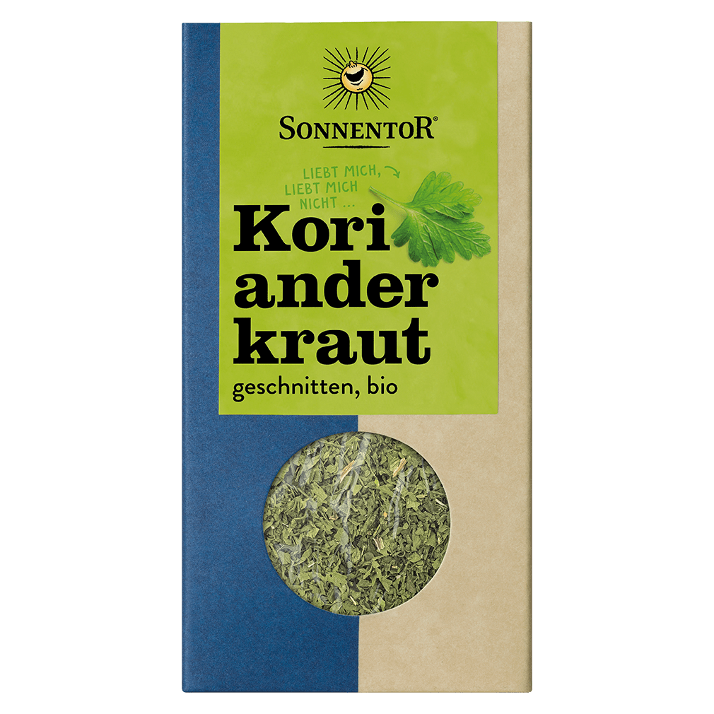 Bio Korianderkraut geschnitten