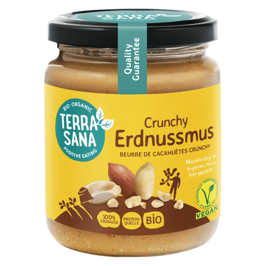 Bio Erdnussmus Crunchy
