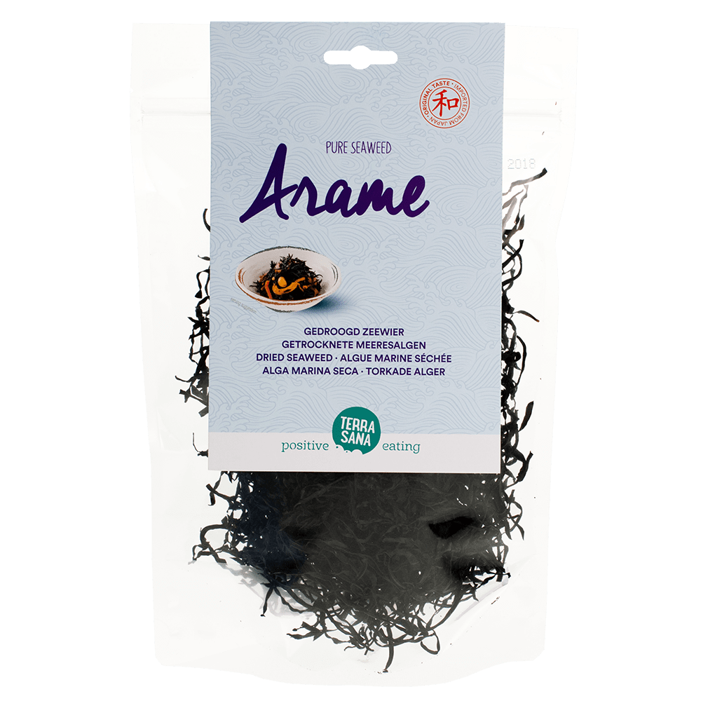 Arame getrockneter Seetang