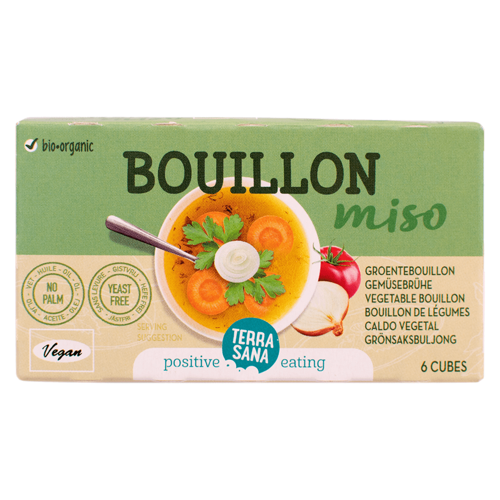 Bio Gemüse-Brühwürfel Bouillon Miso