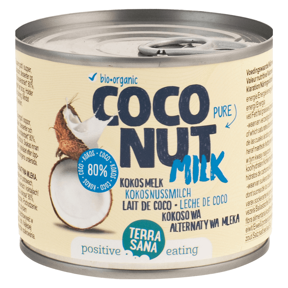 Bio Kokosmilch, 80% Kokos