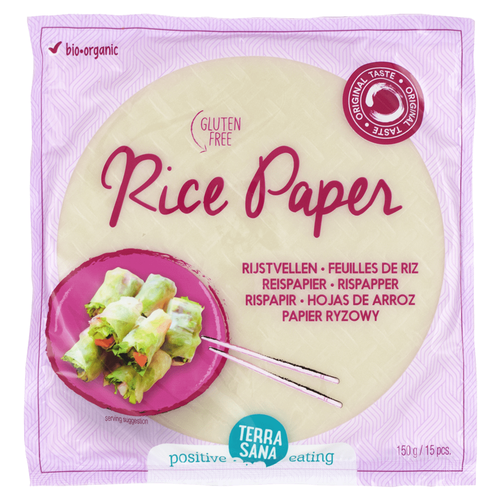 Bio Reispapier 15 Stück