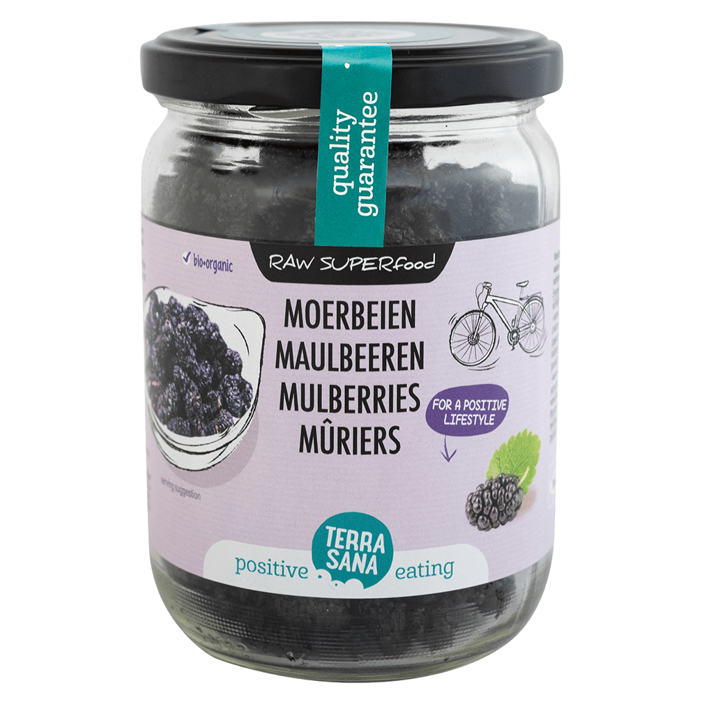 Bio Schwarze Maulbeeren