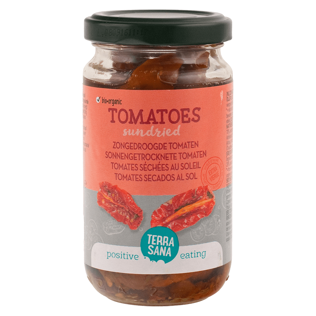 Bio getrocknete Tomaten in extra nativem Olivenöl