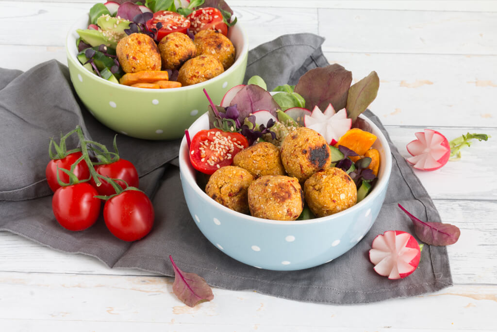 Veggie-Falafel-Bowl